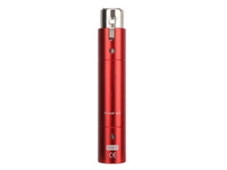 Pré-amplificador De Microfone Inline Ativo Dinâmico Com 28db De Ganância Para Transmissão Ao Vivo E Streaming Vermelho