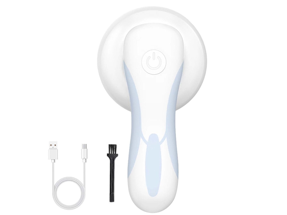 Lurelia Removedor De Fiapos Elétrico Recarregável Usb Com 6 Lâminas Para Roupas, Tecidos E Carpetes, Azul E Verde