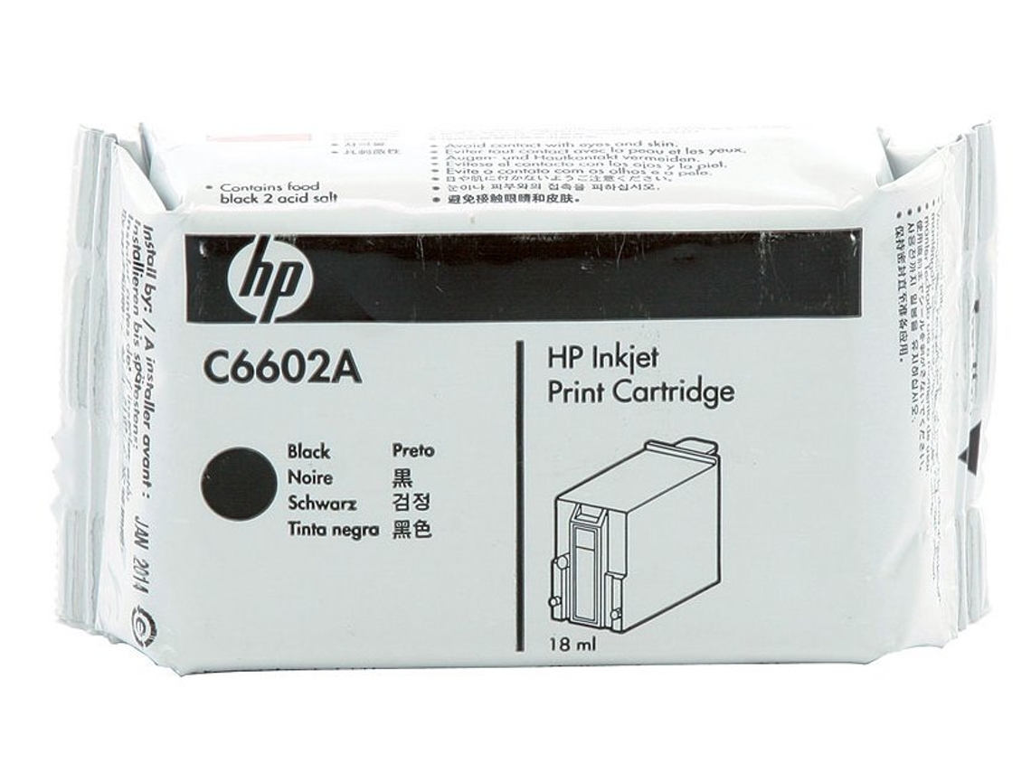 Tinteiro HP C6602A Preto (C6602A)