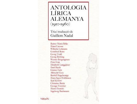 Livro Antologia lírica alemanya (1910-1960) de Prólogo por Roberto Mosquera (Alemão)