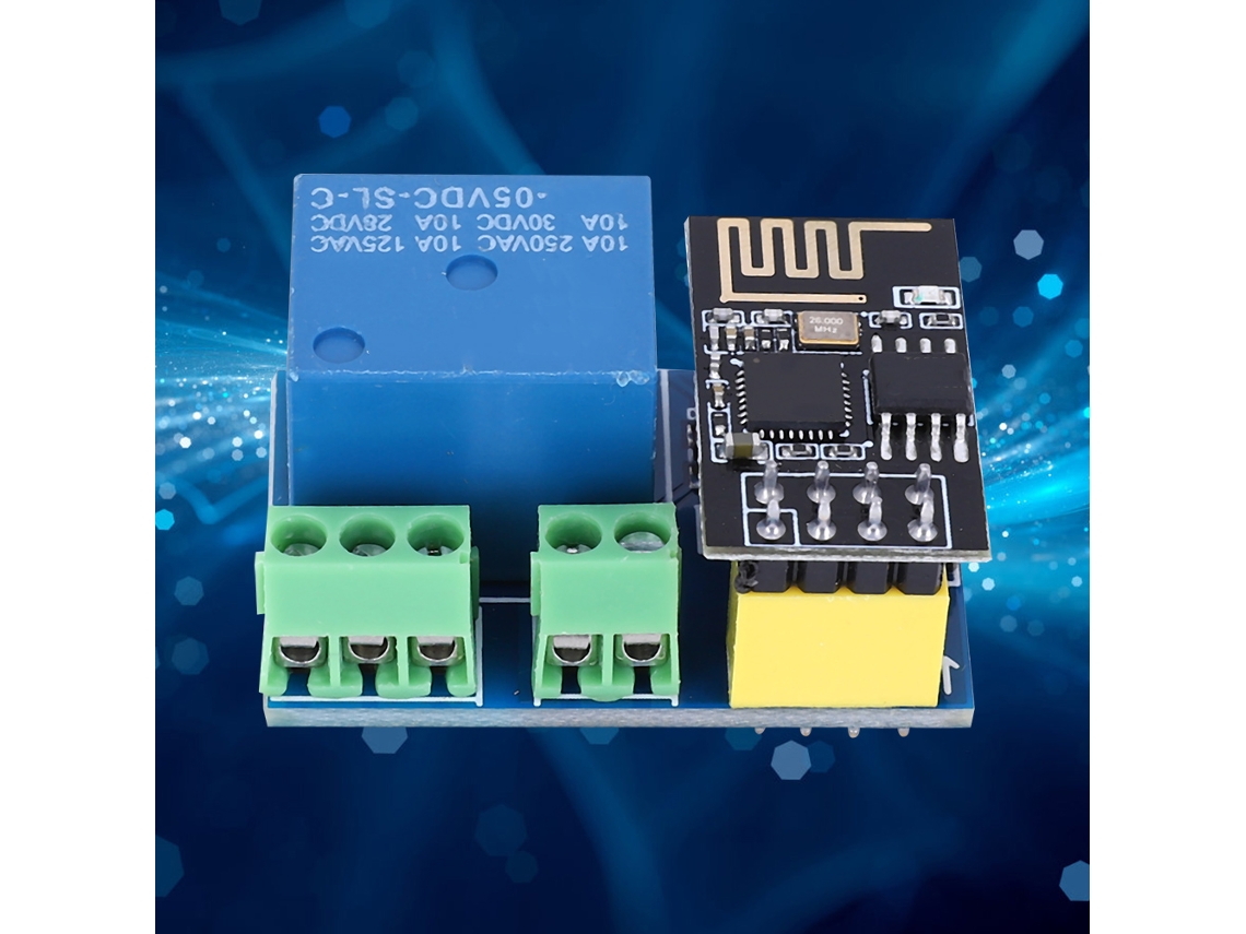 Módulo Relé Esp8266 Esp-01s Controle Elétrico 5v