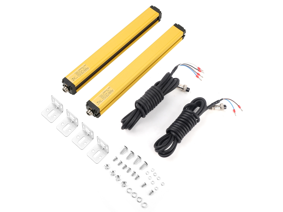 Sensor de Cortina de Luz com Interruptor Grade de Luz Segurança 24vdc