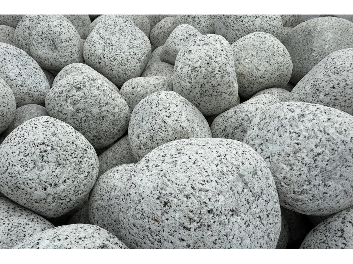 Seixo Rolado De Granito Azul