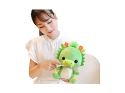 Boneco de Pelúcia do Dragão do Ano Novo Chinês, Dragão Pequeno Sentado, Brinquedo de Pelúcia para Presente Corporativo, Cor Conforme Imagem CHABERLU