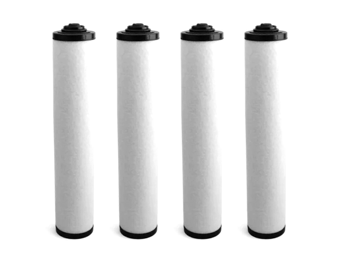 Conjunto De 4 Filtros Separadores De Névoa De Óleo Para Bomba De Vácuo Busch, Código 0532140159, Modelos Ra0160d, Ra0165d, Ra0255d E Ra0305d._glo