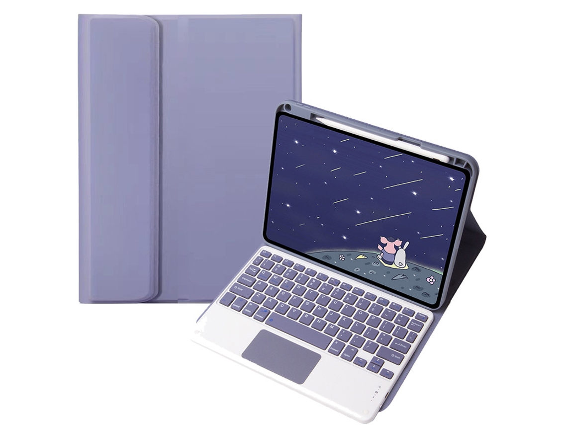 Capa de Teclado Bluetooth para Huawei Matepad Se 11 2024 Roxo XIAOMOYU