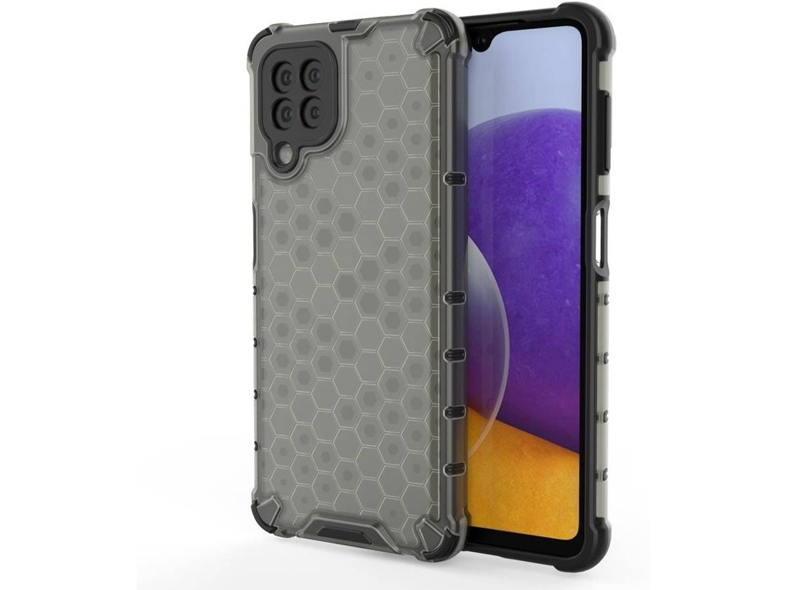 Capa Samsung Galaxy A22 LMOBILE Anti-Choque Preto
