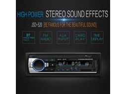 Reprodutor De Áudio Bluetooth Jsd-520 Com Fm Usb Sd