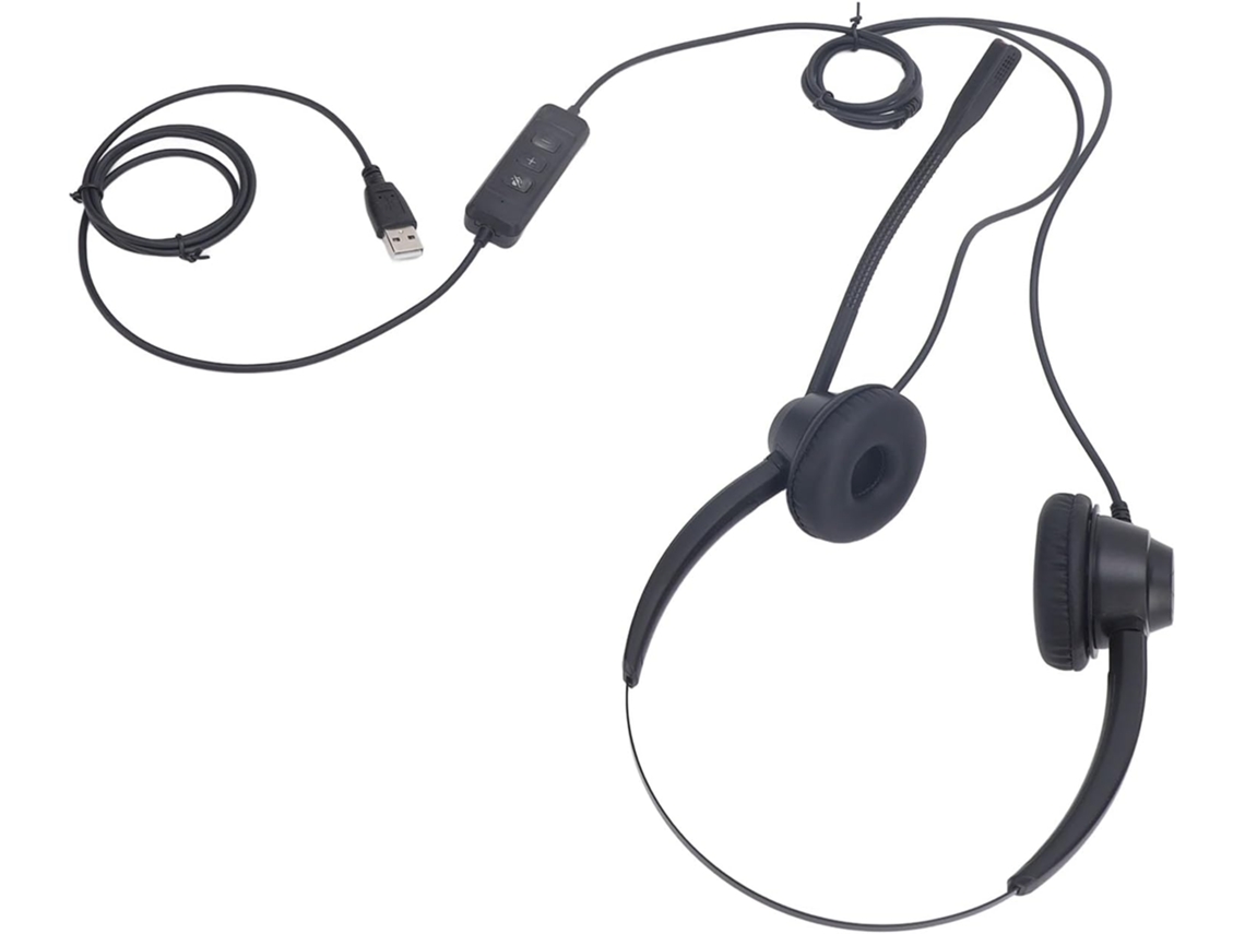 Fone De Ouvido Chiciris Para Telefone Com Cancelamento De Ruído, Leve E Confortável, Com Conexão Usb.