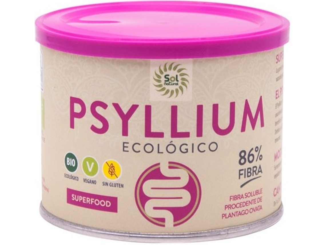 Suplemento Alimentar SOLNATURAL Psyllium En Bio (200G - Pó)