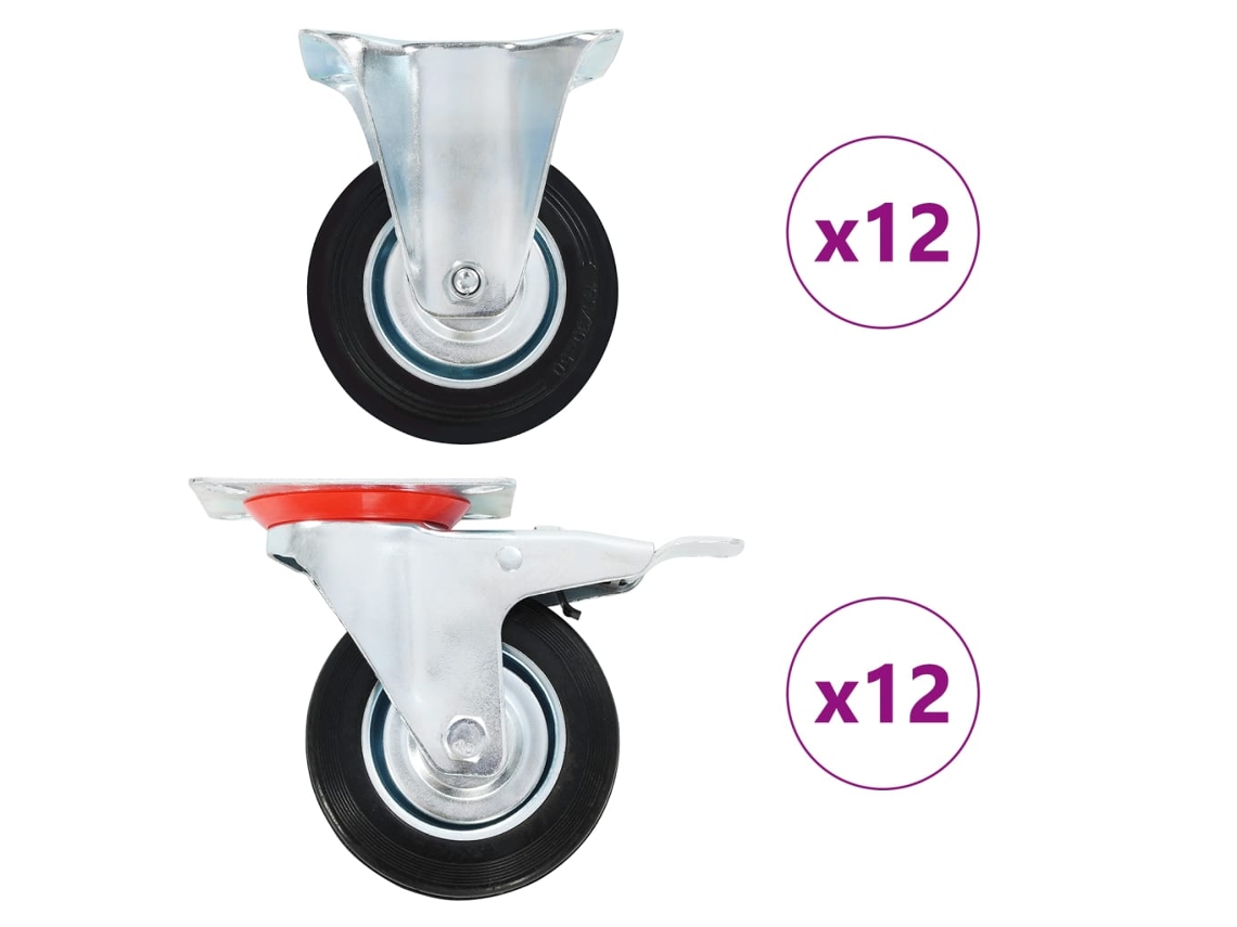 Caster, Casters Vidaxl