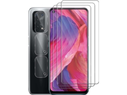 Capa Protetor Ecran Câmera Dureza Hd Para Oppo Oppo A54 5g/a74 5g/a93 5g Hongwe. Transparente