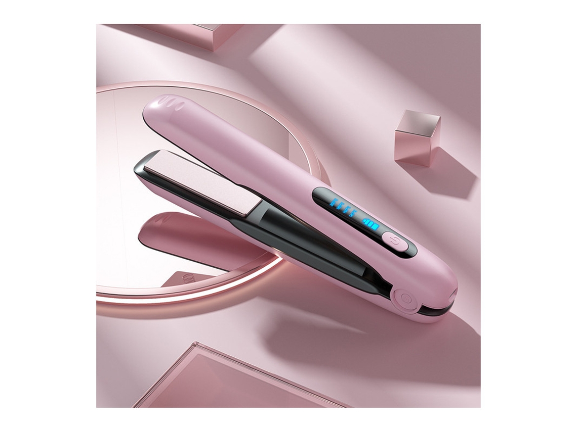 Alisador de Cabelo  Usb Rosa
