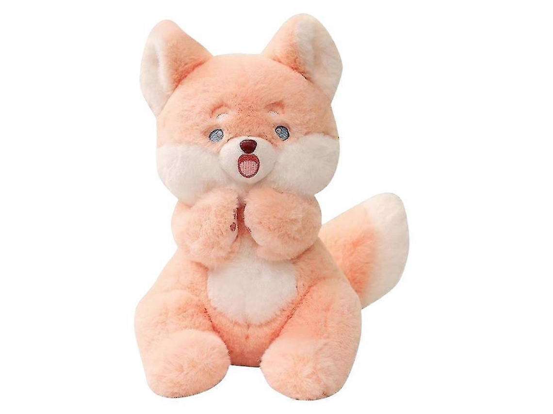 Boneca De Pelúcia Yangzhou Coelho Gato Raposa Boneca Animal Pose Presente