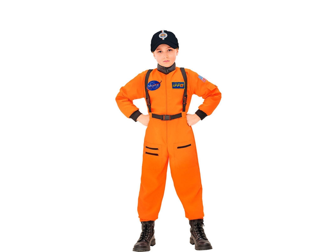 Fato de Menino WIDMANN Astronauta Laranja com Distintivo (Tam.: 11 a 13 anos)