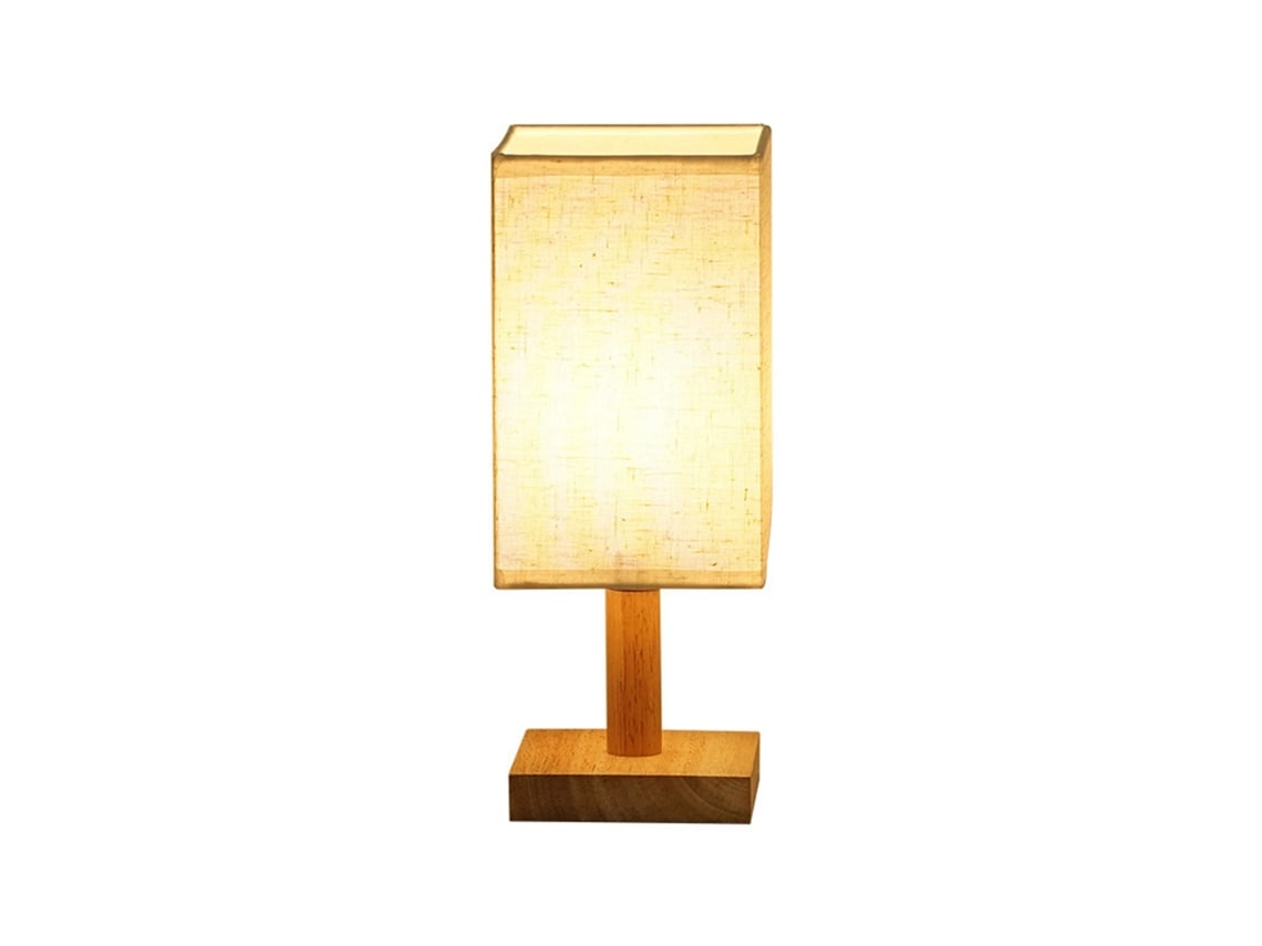 2026 lâmpada de Mesa de Noite Led com Proteção para os Olhos Usb com Toldo de Tela Estilo Minimalista Moderno para Quarto e Estudo Bege e Branco