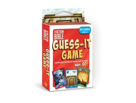 Livro Action Bible Guessit Game de Sergio Cariello (Inglês)