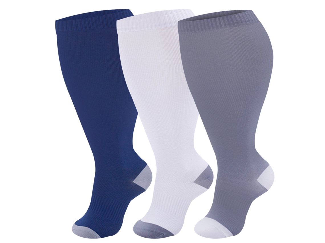 Meias De Compressão Pack 3 Pares 2xl