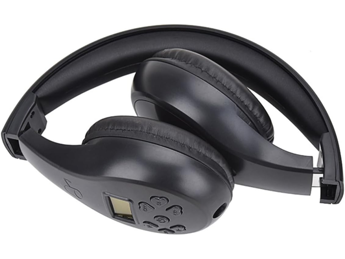 Fones De Ouvido Sem Fio Popetpop Com Rádio Fm Integrado, Pretos