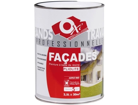 Tinta Para Fachada Oxi Proxylith 2,5 L Branca
