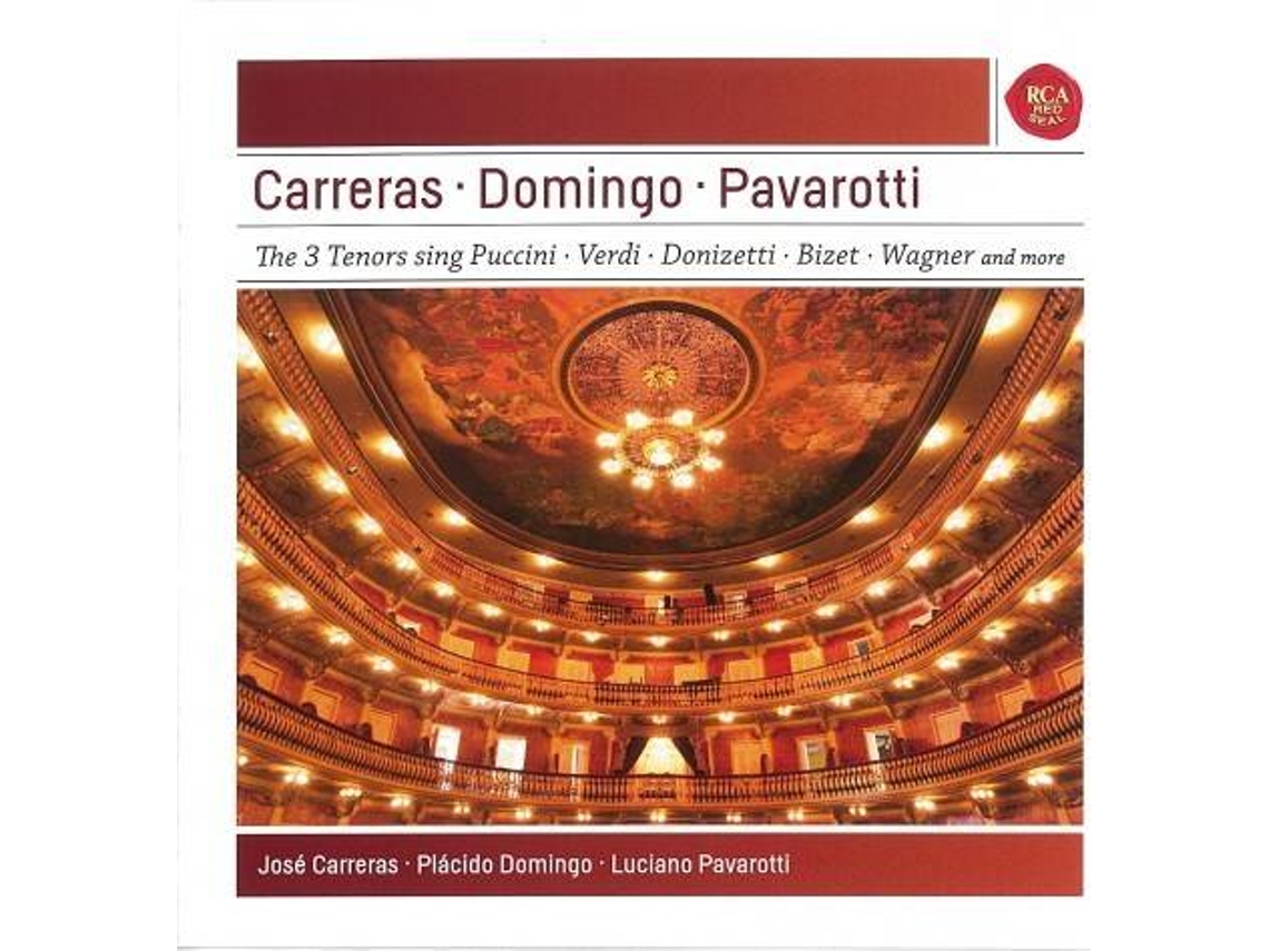 CD José Carreras, Placido Domingo, Luciano Pavarotti - Carrera (1CDs)