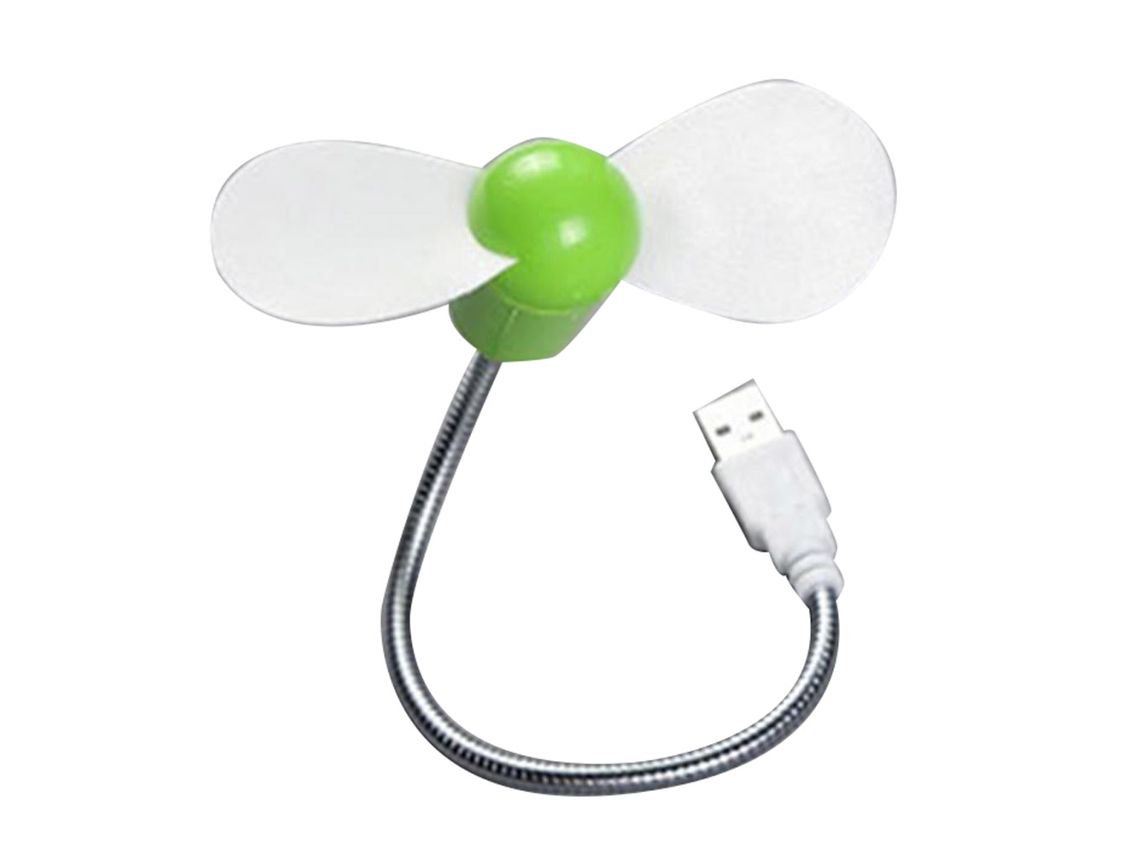 Laxiscreed Ventoinha Para Laptop Verde, Mini Serpente, Silenciosa, Flexível E Usb