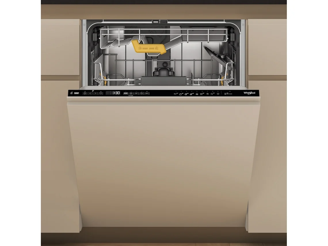 Máquina de Lavar Loiça Encastre WHIRLPOOL WH8IPB14AM6L0 (14 Conjuntos - 60 cm - Painel Preto)