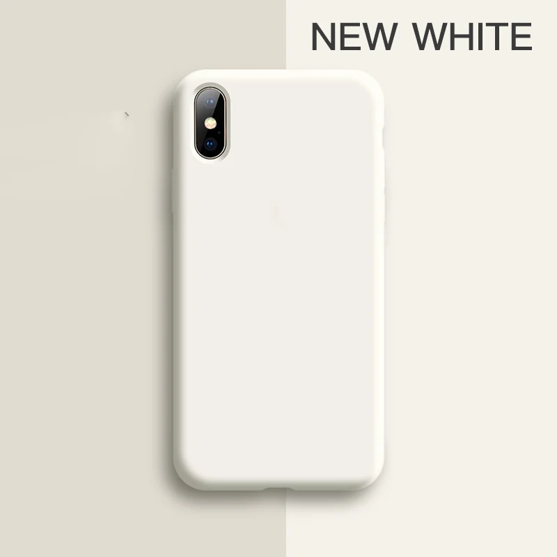 Capa Ultrafina E Macia Em Silicone Líquido Para Iphone 14 Pro Max (branco).