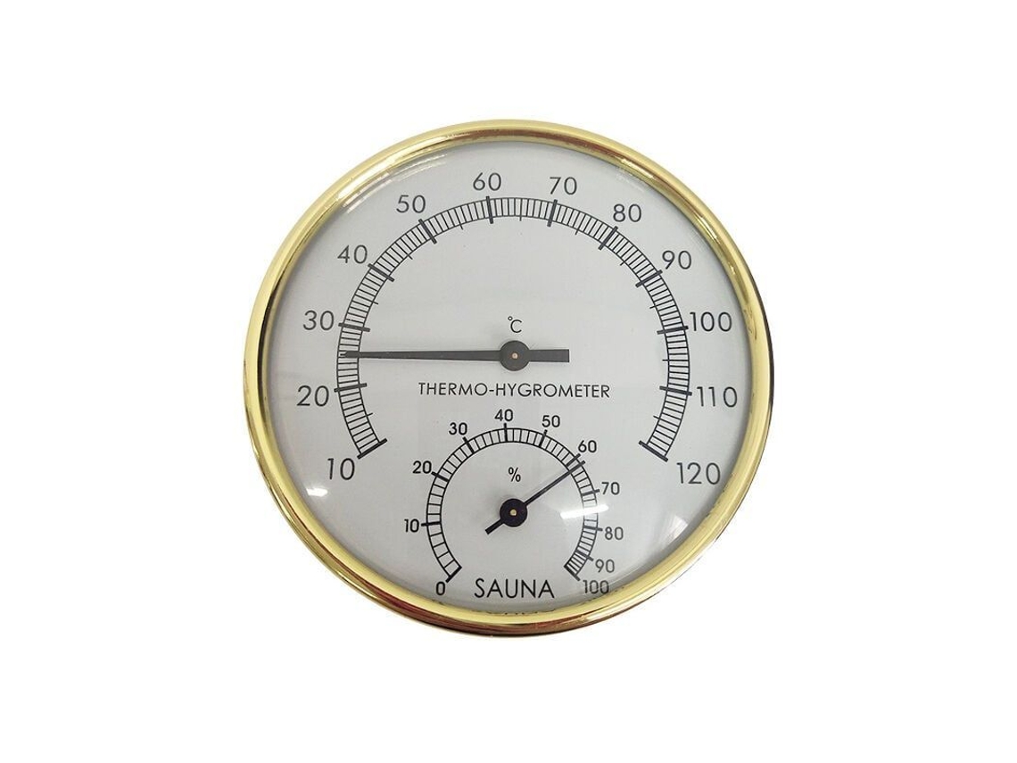Termômetro Higrômetro Digital LCD S/MARCA para Sauna e Cozinha