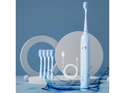 Escova De Dentes Elétrica Jacenvly, Silenciosa, Portátil, Com Temporizador Inteligente, À Prova D'água Ipx7, Com Função Vibratória, Presente Idea