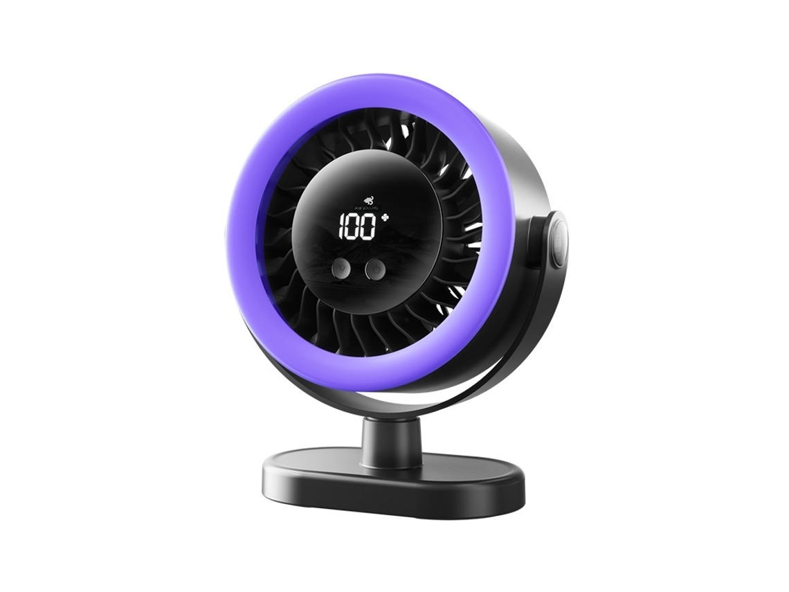 Ventilador de Mesa Pequeno Recarregável, 2026 Nova Versão, Longa Autonomia, para Escritório e Dormitório Estudantil CHABERLU