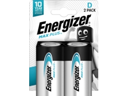 Pilhas ENERGIZER Max Plus LR20 D (2 unidades)