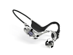 Fones Condução Óssea Abertos Sem Fio Bluetooth 5.3 JIAPEI, Som Estéreo Hifi, Display Led, Para Treino, Corrida, Academia