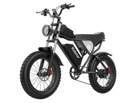 Bicicleta Elétrica RIDSTAR Q20 1000W Motor Sem Escova 48V 20Ah Bateria Removível 30Mph Velocidade Máxima