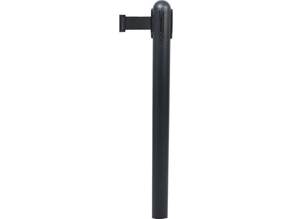 Poste Separador c/ Fita SECURIT Preto/Preto