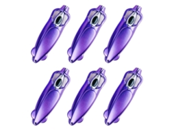 Conjunto de 6 Canetas Canetas Deformáveis ​​e Flexíveis, Canetas Divertidas para Escrita, Ideal para Estudantes e como Recompensa Escolar, Cor