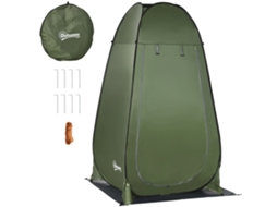 Tenda de Duche Portátil com Uv20+ e Acessórios BTFORUS (126x124x189cm)