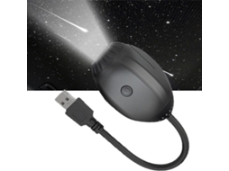 Projetor De Estrelas Led Usb Com 3 Níveis Intensidade Para Decoração