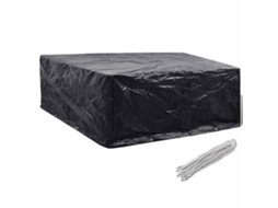 Vidaxl Capa Para Mobiliário De Jardim Com 10 Ilhós 260x260x90 Cm