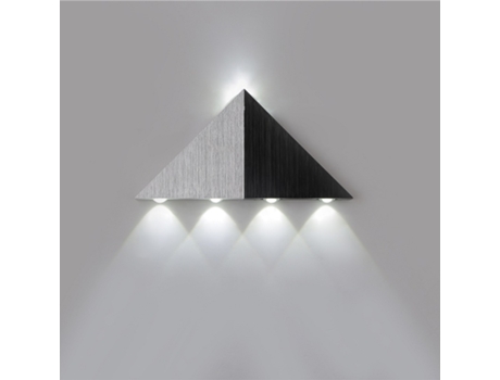 Luz Triangular Led 5W Branco Frio ZMING