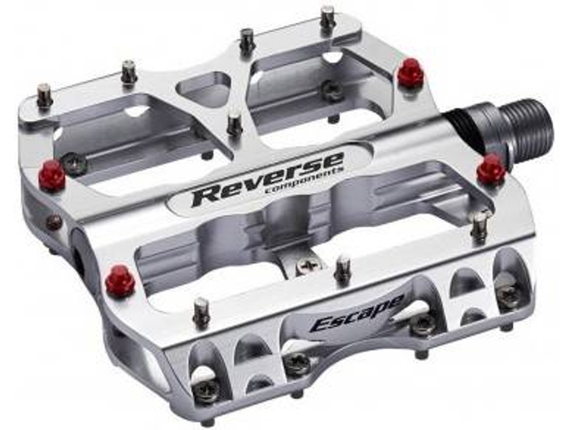 Pedais REVERSE COMPONENTS Escape (Prateado)