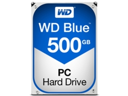 Disco HDD Interno WESTERN DIGITAL Blue 3.5" 500GB 7200 RPM III (500 GB - SATA - 7200 RPM)