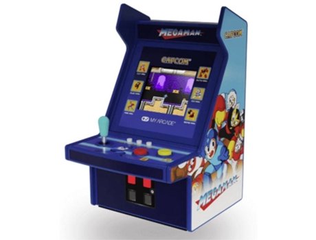 Micro Player Megaman 17 Cm Meu Console Arcade