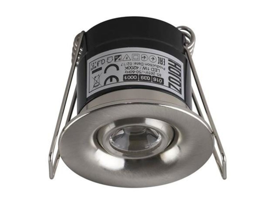 Mini Spot Led 1W Mat Mat Chrome Mat HOROZ ELECTRIC