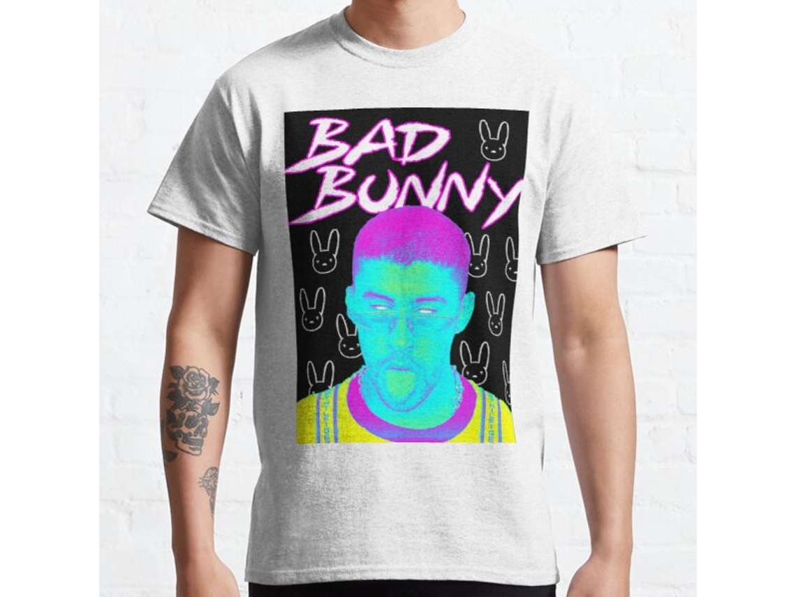 Rockinstone Bad Bunny - Bad Bunny Classic T-shirt(m)