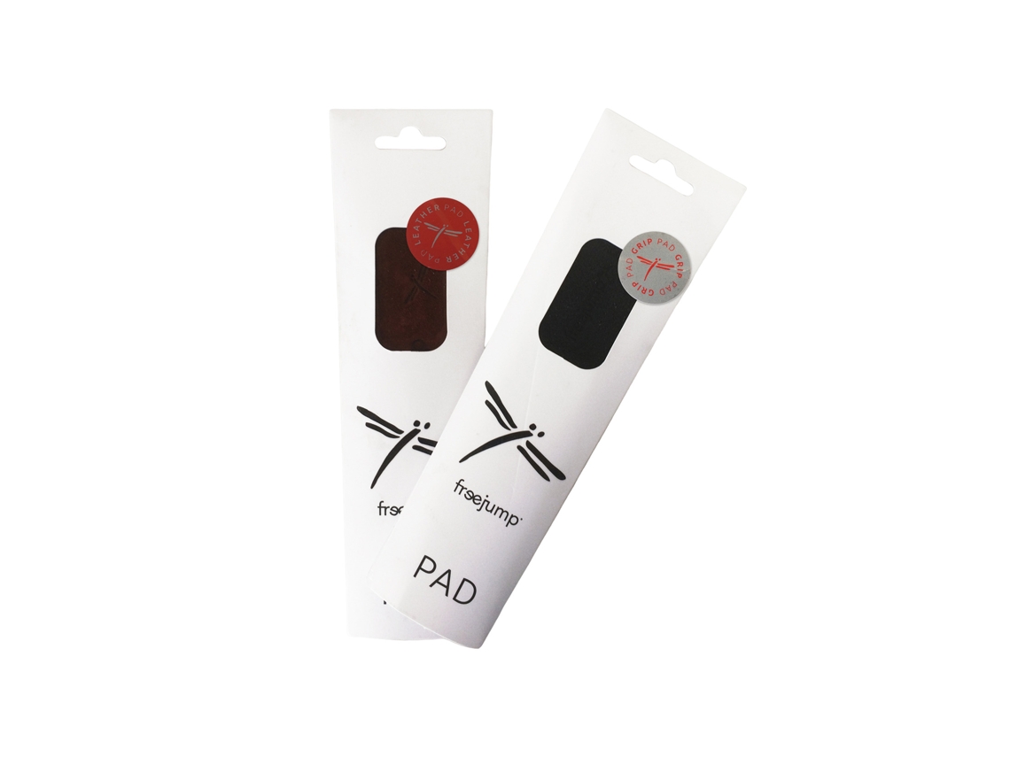 Cabedais para Estribos em Couro Free Jump Pad FREEJUMP