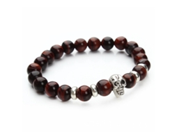 Pulseira De Pedra De Lava Estilo Fashion Design Popular