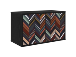 Vidaxl Armário De Tv Montado Na Parede Ommen 69 X 33 X 40 Cm