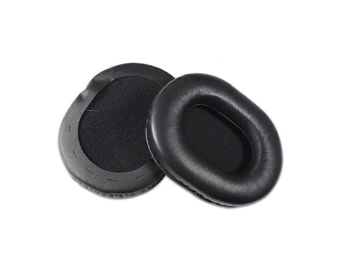 2 Peças De Capa De Esponja Para Fone De Ouvido Razer V2, Cor Pele De Cordeiro Preta Ushion