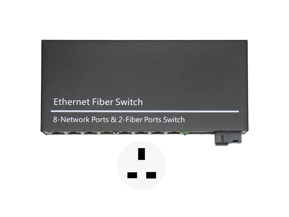 Switch Ethernet Gigabit 9 Portas 10/100/1000 Mbps